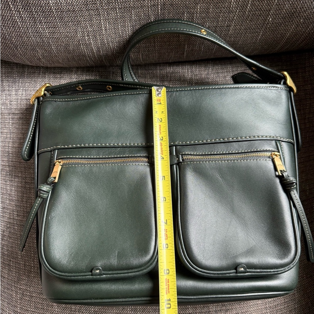 Coach Andie Bag in Glovetanned Leather in Amazon Green - Picture 11 of 13